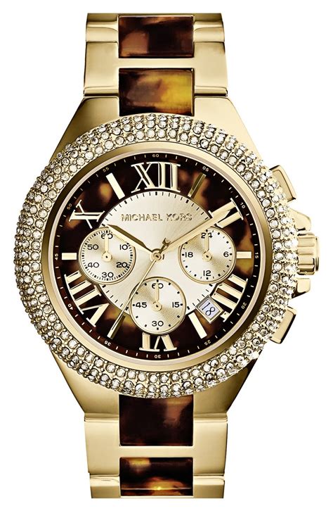 Michael Kors Damenuhr Camille, Chronographenwerk, 43mm 